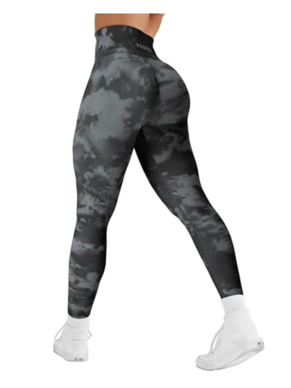 High Waisted Tummy Control Scrunch Butt Lifting Seamless Leggings Workout Yoga